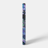カラフルなフラクタル模様 iPhoneケース (左側面)
