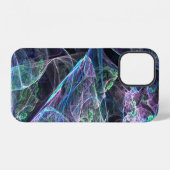 カラフルなフラクタル模様 iPhoneケース (裏面横)