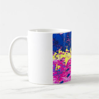 カラフルなフラミンゴデザインカップ コーヒーマグカップ