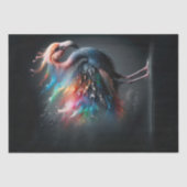 カラフルなフラミンゴ 薄葉紙 (正面)