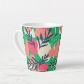 カラフルなフルーツ カフェラテマグ (左アングル)