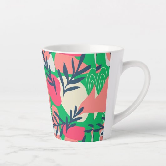 カラフルなフルーツ カフェラテマグ (右)