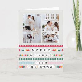 カラフルなフレンドシップブレスレット メリーウィッシュ チェアフル シーズンカード