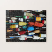 カラフルなブイ ジグソーパズル (横)