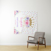 カラフルなプリンセス ロイヤルベイビーシャワー ガール タペストリー (インサイチュ(横))