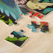 カラフルなペットオウムのパズル ジグソーパズル (側面)