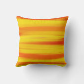 カラフルなペンキの虹の抽象美術 クッション (裏面)