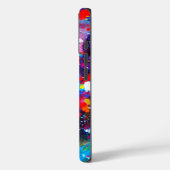 カラフルなペンキ飛沫キャンバスアート Case-Mate iPhoneケース (裏面 / 左)
