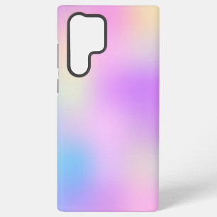 カラフルなホログラフィック背景 SAMSUNG GALAXY S22 ULTRAケース
