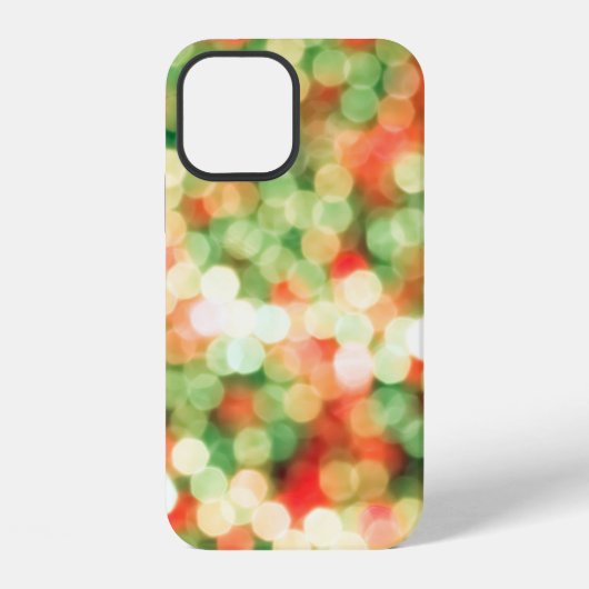 カラフルなボケの抽象的な背景 iPhoneケース (裏面)