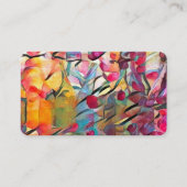 カラフルなボトル 名刺 (正面)