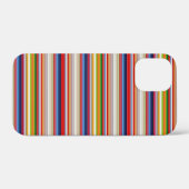 カラフルなボーダーのホット柄 Case-Mate iPhoneケース (裏面 (横))