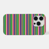 カラフルなボーダーのホット iPhoneケース (裏面横)