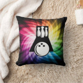 カラフルなボーリング クッション (ブランケット)