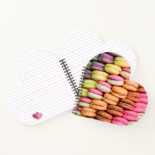 カラフルなマカロンがユニーク ノートブック (内部)