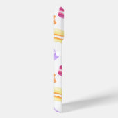 カラフルなマカロンのパターン Case-Mate iPhoneケース (裏面 / 右)