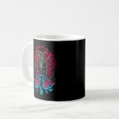 カラフルなマグカップ コーヒーマグカップ (正面左)