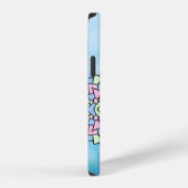 カラフルなマンダラ iPhoneケース (右側面)