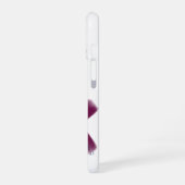 カラフルなミニマルアブストラクトアート iPhone 16 カバー (左側面)