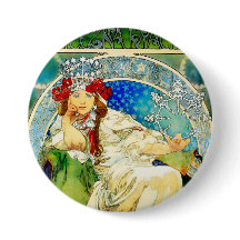 カラフルなミュシャのプリンセスのHyacinth