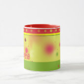 カラフルなメキシココーヒー・マグの元のデザイン マグカップ (中央)