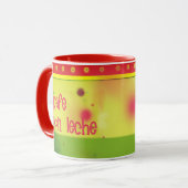 カラフルなメキシココーヒー・マグの元のデザイン マグカップ (正面左)