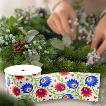 カラフルなメキシコスタイルの花柄エレガントで大胆