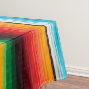 カラフルなメキシコスタイル テーブルクロス