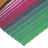 カラフルなメキシコスタイル テーブルクロス (アングル)