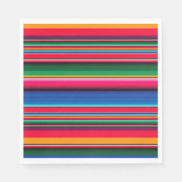 カラフルなメキシコ セラペ デコ パーティー スタンダードランチョンナプキン