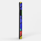 カラフルなモザイクステンドグラス Case-Mate iPhoneケース (裏面/右)