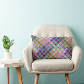 カラフルなモザイク芸術の枕 ランバークッション (椅子)