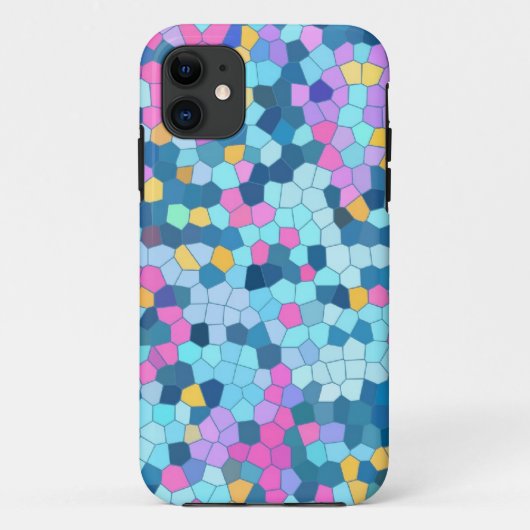 カラフルなモザイクiPhone 5の箱 Case-Mate iPhoneケース (裏面)