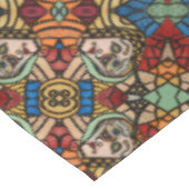 カラフルなモダンの抽象芸術パターン テーブルクロス (アングル)