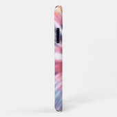 カラフルなモダン・タイダイ柄 オリジナルネーム Case-Mate iPhoneケース (裏面/右)