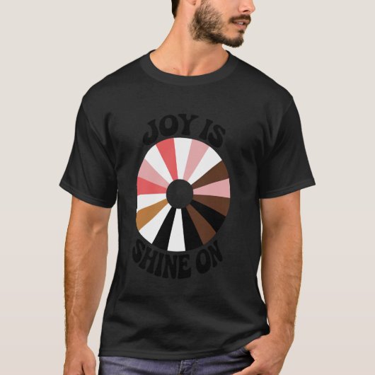 カラフルなモチベーション・ホイール Tシャツ (正面)