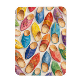 カラフルなモロッコのバブーシュ スリッパ マグネット