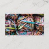 カラフルなヤーン 名刺 (裏面)