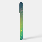 カラフルなラメ粒子 iPhoneケース (左側面)