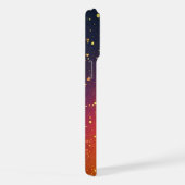 カラフルなラメ粒子 iPhoneケース (右側面)