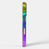 カラフルなレイヤードウェーブiPhoneケース Case-Mate iPhoneケース (裏面 / 右)