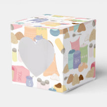 カラフルなレトロな砂糖とスパイス容器