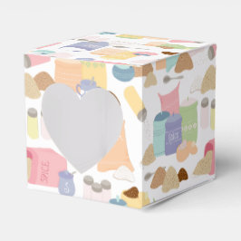 カラフルなレトロな砂糖とスパイス容器 フェイバーボックス