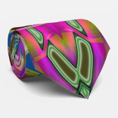 カラフルなレトロのスタイルのネクタイ ネクタイ (ロール)