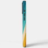 カラフルなレトロは- 70s 80sのデザインを縞で飾ります Case-Mate iPhoneケース (裏面 / 左)