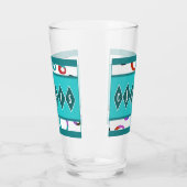 カラフルなレトロはMCMのスタイルを鳴らします タンブラーグラス (左)