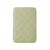 カラフルなレトロパターン背景2 バスマット (正面縦)