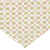 カラフルなレトロパターン背景3 ショートテーブルランナー (コーナー)