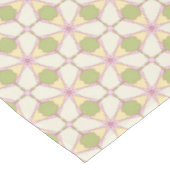 カラフルなレトロパターン背景3 テーブルクロス (アングル)