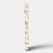 カラフルなレトロパターン背景3 Case-Mate iPhoneケース (裏面 / 左)
